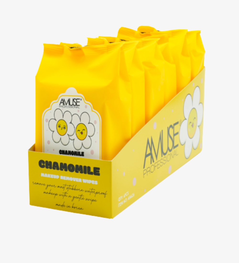Chamomile Makeup Remover Wipes by Amuse