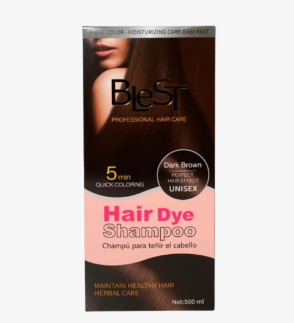 Hair dye shampoo by Blest