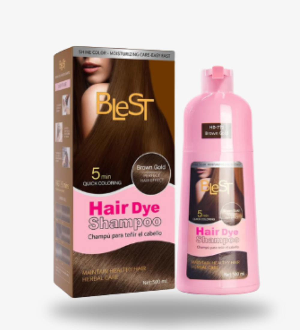 Hair dye shampoo by Blest