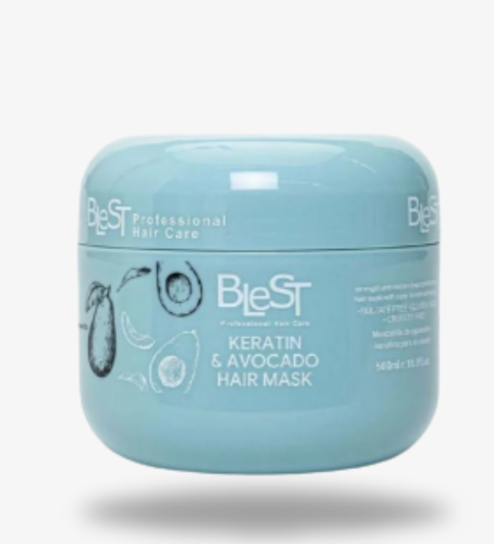 Keratin & Avocado hair mask by Blest